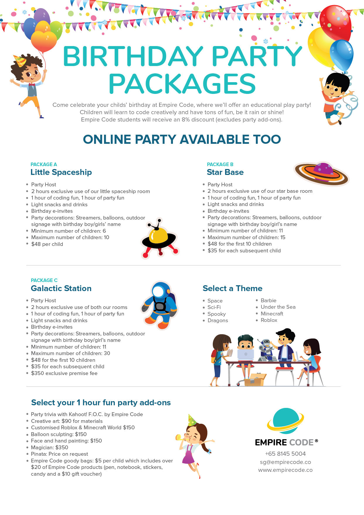 Empire Code Code Your Imagination Coding School Singapore - roblox codes party girl