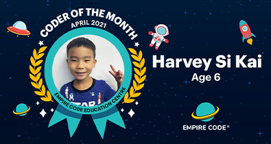 coder of the month harvey si kai