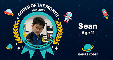 coder of the month sean may 2021
