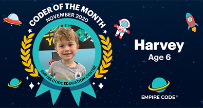 coder of the month harvey