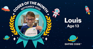coder of the month louis