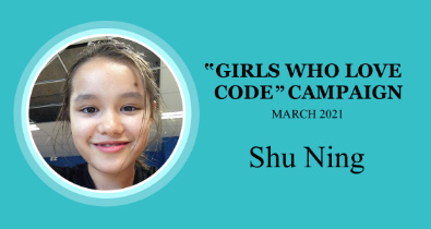 girls who love to code campaign shu ning