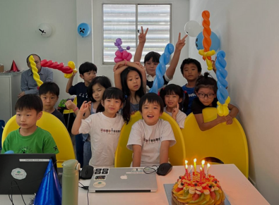 Are there coding birthday parties in Singapore for kids?