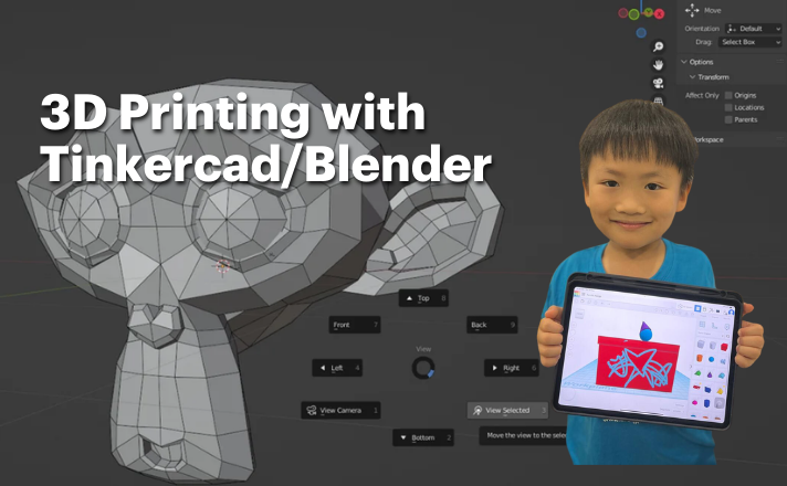 3D Printing with
                                    Tinkercad/Blender