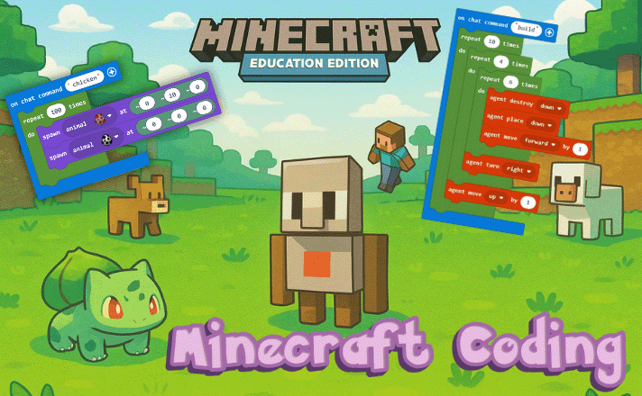 Empire Code provides Minecraft Coding Camp at their Novena and River Valley centres in Singapore