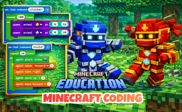 Empire Code Minecraft coding classes for children 8–12 years old in Singapore