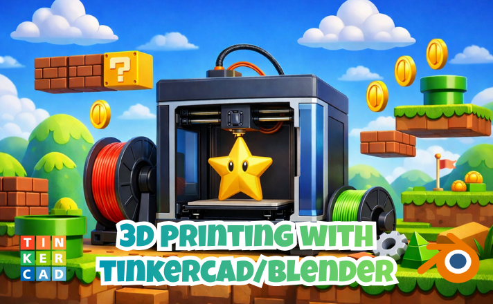 3D printing camp with Tinkercad & Blender in Singapore