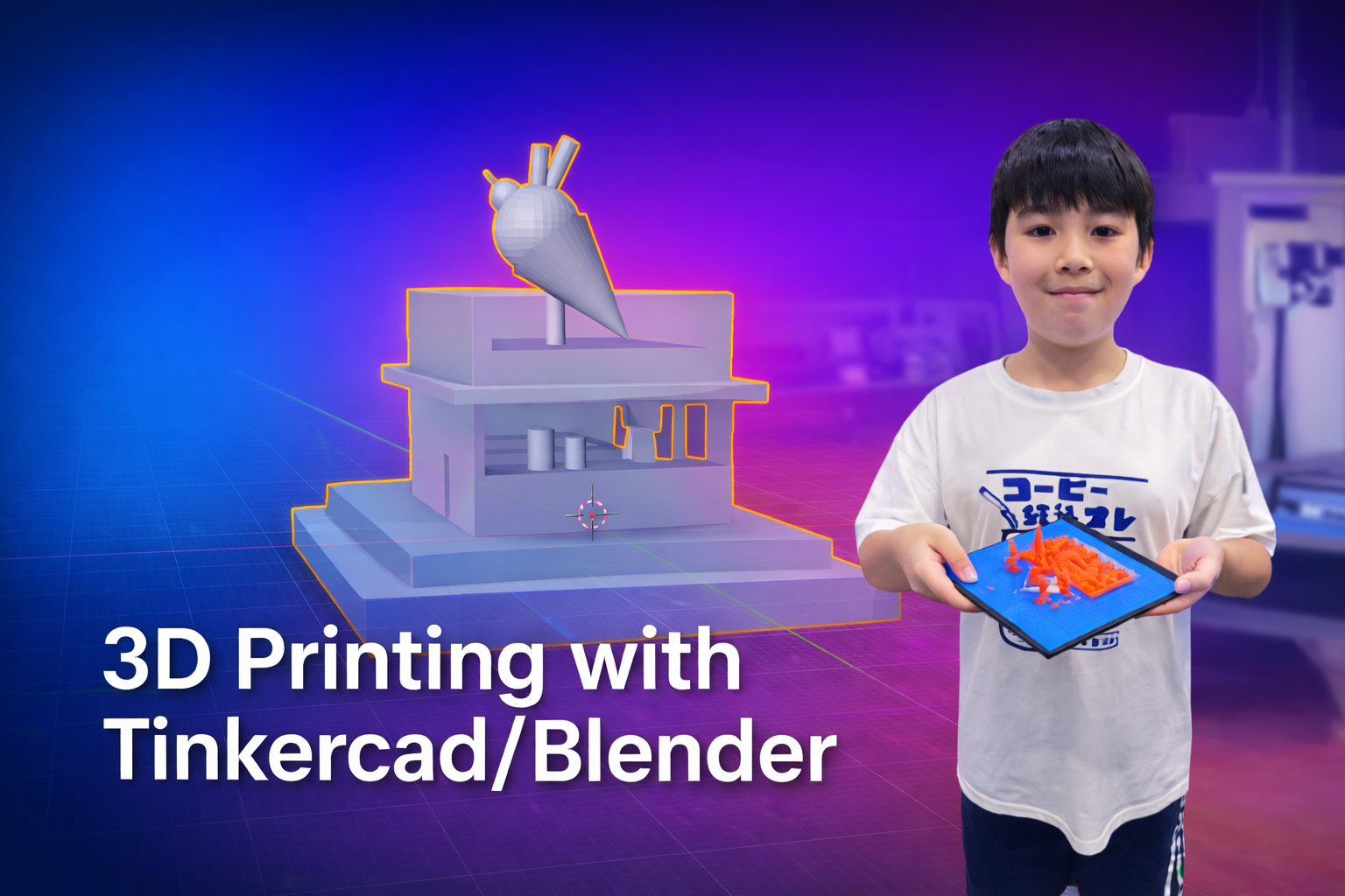 3D printing camp with Tinkercad & Blender in Singapore – Empire Code holiday camps for kids 7–15