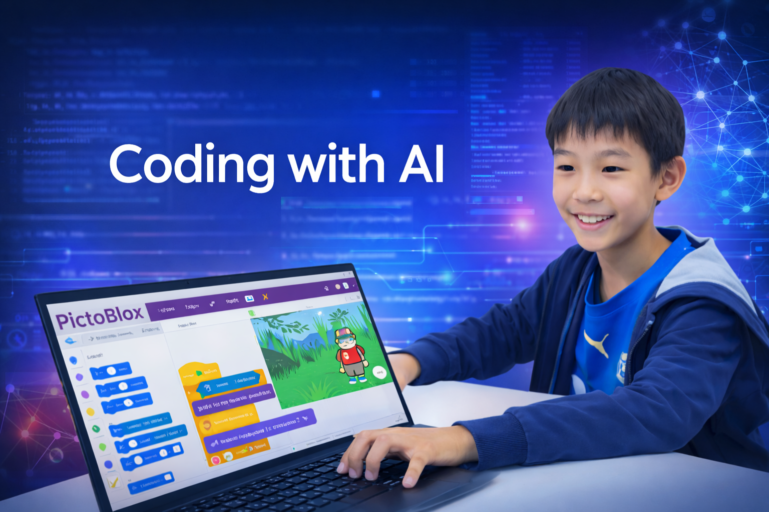 Designed for young creators who love technology and coding, this camp introduces kids to essential AI concepts through hands-on creative projects.