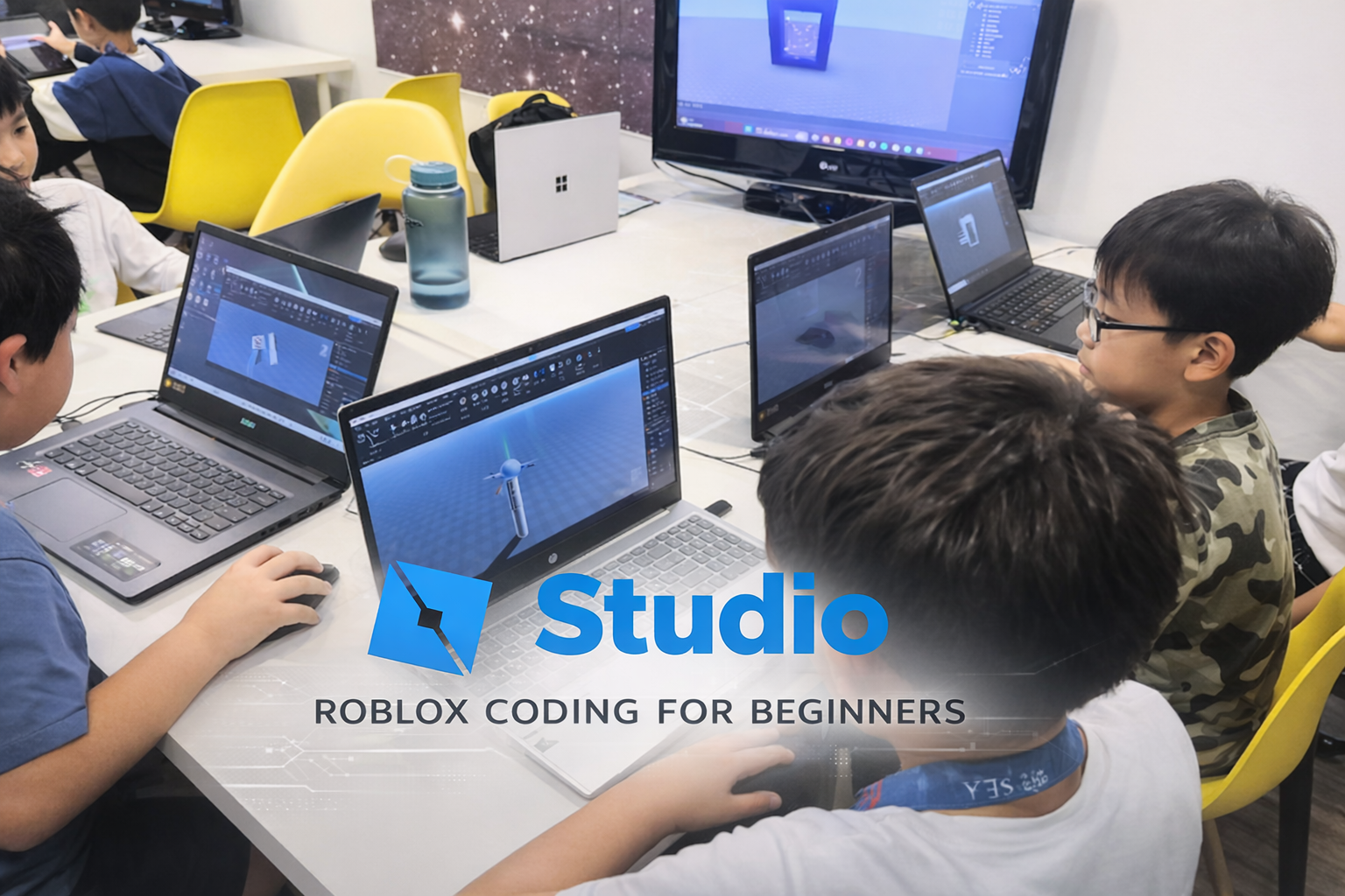 Roblox for Beginners holiday camp Singapore – Empire Code program for kids ages 9–15