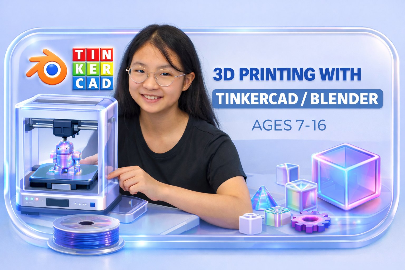3D Printing with Tinkercad and Blender