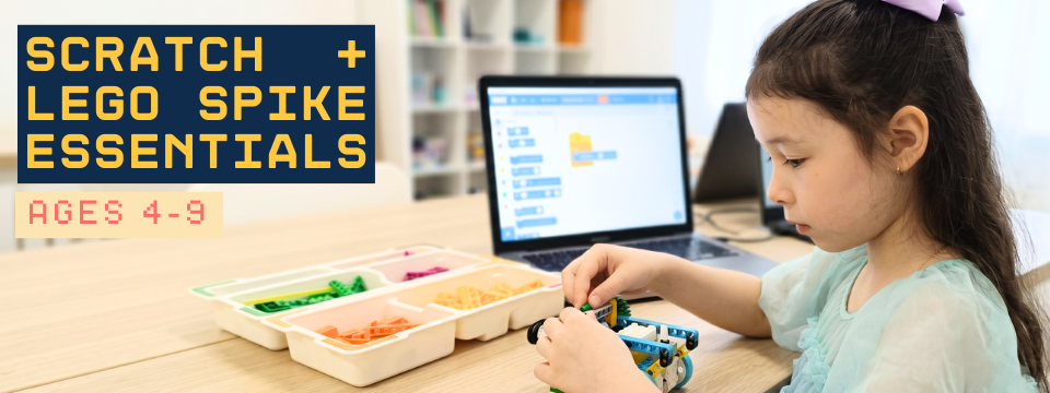 Scratch and LEGO SPIKE Essentials camp - ages 4 to 9 - Empire AI Singapore