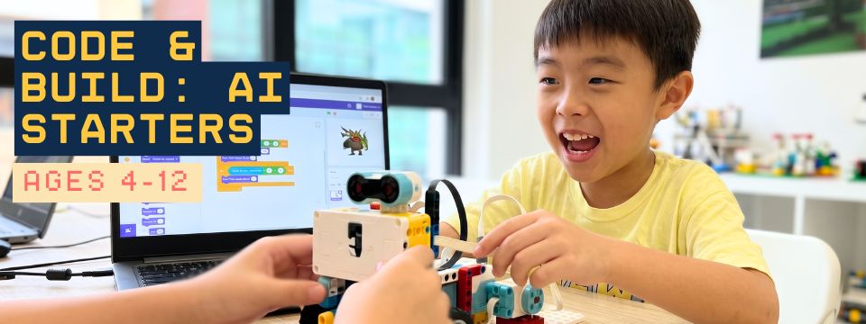 Code and Build AI Starters camp - ages 4 to 12 - Empire AI Singapore